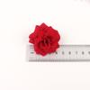 Cabeza de flor de rosa de franela artificial diy boda decoración del hogar Accesorios de guirnalda regalo de flor Rosa al por mayor