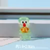 Animal Marinho Transparente Haibao Cola Cremosa de Cristal Material para Capinha de Celular DIY Cabeça de Grampo Acessório de Cabelo Adesivo de Geladeira Caixa de Armazenamento