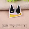 Patches Bordados de Cabeça de Cachorro Pet Fofo para Venda por Atacado Patches Bordados em Computador Patches para Decoração de Roupas Infantis