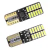 Luz LED de Lectura para Coche Amazon 24 SMD Corriente Constante Decodificación T10 Luz Indicadora de Ancho 4014 Bombilla de Luz de Matrícula y Techo W5W