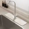 Almohadilla Absorbente para Fregadero de Grifo Simple Almohadilla para Encimera Fregadero de Baño Absorbente Anti-Moho Almohadilla de Drenaje Almohadilla Impermeable