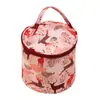 Bolsas de Armazenamento de Fios Quentes Selecionadas Cuidadosamente, Bolsas de Armazenamento de Fios de Crochê DIY, Bolsas de Balde Estampadas, Bolsas de Armazenamento Doméstico