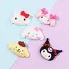 Accesorios Sanrio DIY Escarchados Dibujos Animados Resina Pegamento de Crema Pasador Funda de Teléfono Taza de Agua Adornos Hechos a Mano