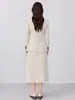 Traje Traje Negro para Mujer 2025 Otoño e Invierno Nuevo Elegante Entrevista Ropa de Trabajo Profesional Formal Ropa de Trabajo Traje Chaqueta