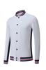 Fábrica por atacado novo uniforme de beisebol jaqueta esportiva casual masculino e feminino ao ar livre correndo Stand Collar manga comprida terno impressão