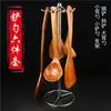 Espátula de Madera para Cocina Casera, Utensilio de Madera Antiadherente, Espátula de Madera Resistente a Altas Temperaturas