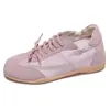 Sapatos de Treino Alemães com Elevação Interna Femininos 2026 Verão Finos Respiráveis Para Pessoas Baixas Ballet Sola Grossa Sapatos Casuais Esportivos Sapatos Forrest Gump