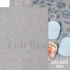 FULL BEAUTY pegatinas de arte para uñas transfronterizas estilo ins estrella plateada dorada de cuatro colores estrella octagonal pegatinas de arte para uñas de estilo