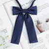 Pajarita para Mujer JK Uniforme Japonés Camisa No de Combate Traje de Vela Cuello Flor Estilo Universitario Mango Largo Cinta Pequeña Combinación para Todo