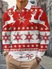 Camisa Polo Casual para Hombre con Botones, Estampado Digital 3D, Nueva Colección Otoño/Invierno 2026, para Venta Transfronteriza