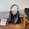 Bolso de Hombro de Moda de Alta Capacidad para Mujer 2026 Otoño Nuevo Llegada Bolso de Hombro Color Sólido Casual Simple Bolso Tote