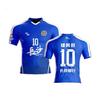 2025 Hunan Super League Xiangchao Camiseta de Manga Corta Raglán Secado Rápido Estampado Digital Versión de Visitante