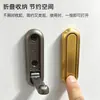 Gancho para Abrigos de Aleación de Zinc de Venta Caliente Transfronterizo Gancho Plegable para Ropa del Hogar Gancho Magnético Almacenamiento para Cocina y Baño Gancho Individual Invisible
