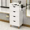 Gabinete Móvil con Cerradura para Herramientas de Peluquería, Mesa para Herramientas de Salón de Peluquería, Carrito para Herramientas de Peluquería, Gabinete con Espejo Tipo Cajón, Gabinete para Cortar el Cabello