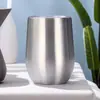 Nuevo Taza para Huevo Transfronteriza Acero Inoxidable Forma de U Termo para Vino Tinto Taza de Huevo Barriga Grande 12oz Diseño en Forma de U