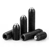 Tornillo de bolas grado 12.9, máquina de posicionamiento de rótula, tornillo prisionero, tornillo prisionero de cabeza de bola con resorte, M3-M20