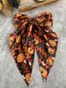 Nuevas explosiones transfronterizas: Lazo de Halloween de Amazon, cinta, clip de resorte, accesorios para el cabello, calabaza, linterna, fantasma, calavera.