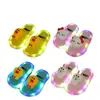 Chinelos Infantis Verão Abertos Crianças Indoor Antiderrapante Doméstico Princesa Bebê Bebê 1-3 Anos 2 Chinelos para Meninos e Meninas
