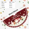 Nueva Falda para Árbol de Navidad con Diseño de Mejor Venta en Amazon Decoración para Base de Árbol Impresión Digital Suministros Navideños Decoraciones