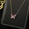 Pendientes de Mariposa de Cristal de Ensueño Super Hada Lujo Accesible Pendientes de Aguja de Plata S925 de Gama Alta Moda Exquisita Pendientes Versátiles para Mujer