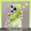 Capa de Celular Gradiente Borrada Aplicável Apple 16promax iphone 15/14 Padrão Geleira 17 Toque Premium 13/12