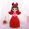 Gran muñeca de vinilo resistente a caídas alcancía blanco crudo Muñeca para colorear DIY infantil Puesto de muñecas Juguete de Actividad