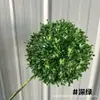 Plantas Verdes Simuladas de Floresta, Decoração de Teto Verde Fresco para Salão de Casamento, Arranjo de Flores Estilo Normcore, Guia de Estrada para Exterior, Flores Artificiais