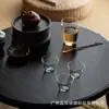 Cristal Engrosado de Alta Transparencia Tazón Pequeño Luna 60ml Taza de Té Mini Casa de Té Recepción de Invitados Taza de Té Pequeña Accesorios para Juegos de Té Venta al por Mayor