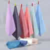 Toalha quadrada de flanela de coral pano de limpeza de cozinha pano de lavar louça toalha pequena absorvente toalha de mão macia pano de prato lenço de papel