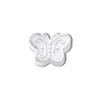 S925 Prata Esterlina Borboleta Contas Pequenos Acessórios DIY Pulseira de Contas Feitas À Mão Contas de Prata Simples Dispersas Acessórios de Prata