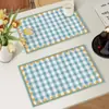 Mantel Bordado con Cuentas Decoración de Escritorio Resistente a Altas Temperaturas Almohadilla Aislante Térmico Anti quemaduras Estilo Ins Hecho a Mano Especial Antideslizante Dropshipping