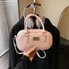 Bolso pequeño transfronterizo con temática de bolos para mujer, nuevo estilo 2026, bandolera versátil y elegante, bolso cruzado estilo Boston