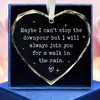 Colgante de Cristal Decoraciones Navideñas Forma de Corazón Día de San Valentín Día de la Madre para Enviar a Amigos y Familiares Regalos Conmemorativos