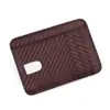Bolsa para tarjetas gran capacidad tarjeta bolsa pequeña para tarjetas multi tarjetas pequeña cuero pu cubierta para tarjetas fabricantes venta directa por lotes