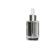 Botella de aceite esencial de 30 ml en stock, botella con gotero para sérum de cuidado de la piel, botella de vidrio para dispensar líquidos, botella con gotero para aceite esencial, botella dispensadora