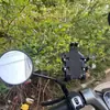 Suporte de Celular para Moto, Suporte de Celular para Navegação de Veículo Elétrico, Suporte de Celular para Ciclismo com Absorção de Choque, Recomendado para Entregadores