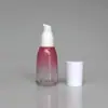 Botella dispensadora de loción Presionar Cosmético Loción Gel de ducha Champú Jabón de manos Líquido lavavajillas Dispensador portátil Botella vacía dispensadora
