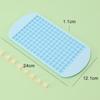 Atacado do Fabricante Bandeja de Gelo Pequena de Silicone com 160 Furos DIY para Geladeira Freezer Doméstica Silicone de Grau Alimentício Fácil de Desenformar e Fácil de Limpar