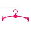 Percha Plegable de Goma Suave para Ropa Interior Soporte para Brasier Plástico Transparente Soporte con Pinzas para Ropa Interior Percha de Supermercado para Tienda de Ropa Interior