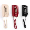 Telefone de Mesa Fixa Montado na Parede Hotel Escritório em Casa Telefone com Toque Alto Telefone Fixo Criativo Venda por Atacado