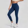 Pantalones de Yoga sin Costuras, sin Líneas Embarazosas, Levanta Glúteos Color Durazno, Cintura Alta, Control de Abdomen, para Correr, Deporte, Sensación Nude, Pantalones Ajustados para Mujer, Anti-Fugas de Luz