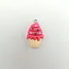 Accesorios de joyería de resina con temática de helado: Collares, pulseras, colgantes, llaveros y dijes para fundas de teléfono para hacer tú mismo
