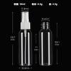 30/50/60/100/120ml Água Desinfetante Álcool Spray Frasco Pequeno de Spray Sub-Frasco Pet Viagem Frasco Cosmético