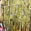 Tubo de Piedra Preciosa 4X13mm Cuentas de Piedra Semipreciosa Cuentas Tubulares Cilíndricas Tubo Tubo