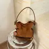 2026 Nova Moda Outono Versátil Elegante Popular Bolsa Saco Feminina Retrô Casual Grande Capacidade Ombro Único Transversal