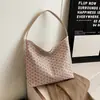 Bolsa Transversal Vintage Elegante de Ombro Único para Mulheres, Bolsa de Axila de Grande Capacidade, Novo Modelo 2026, Design Versátil Color-Blocking, Bolsa de Mão Simples