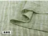 Tela de lino tejida con rayas huecas de color veraniego, tela de arpillera para camisas, camisetas, pantalones, tela de algodón-lino, ramio, ropa