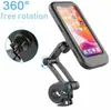Bolsa impermeable giratoria para teléfono móvil, soporte para teléfono móvil, navegación móvil con pantalla táctil, bicicleta eléctrica, motocicleta nueva, transfronterizo, venta al por mayor