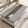 Tapete para Mesa de Centro, À Prova de Óleo, À Prova d'Água, Resistente ao Calor, Tapete de Silicone para Mesa de Jantar, Toque de Luxo Leve e de Alta Qualidade, Novo Modelo 2026, Toalha de Mesa para Mesa de Centro da Sala de Estar