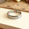 Popular Metal Transfronterizo Europeo y Americano Imán de Cobre Rojo Antiguo Pulsera Retro Fila Ancha Desmontable Pulsera de Pareja